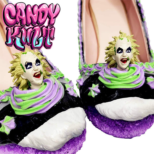 Ghost With The Most Cake High Heel Shoes - Candy Kult - Candy Cult - Cult Candy - Cake High Heels - [product_vendor}