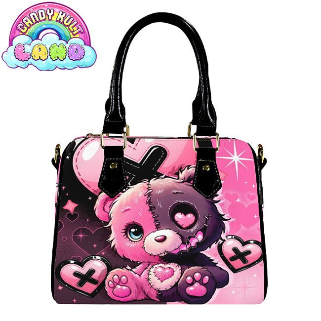 Hex-heart Candy Kult Land Boston Crossbody Handbag