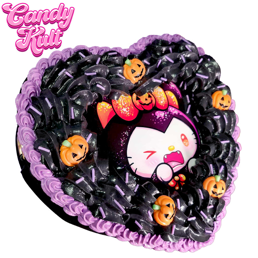 Boo Kitty Pumpkin Cake Candy Kult Convertible Crossbody Bag / Hand Bag