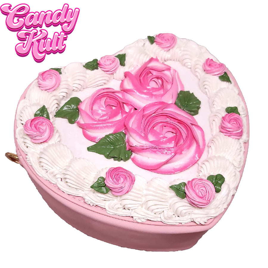 Light Pink Rose Candy Kult Convertible Crossbody Bag / Hand Bag
