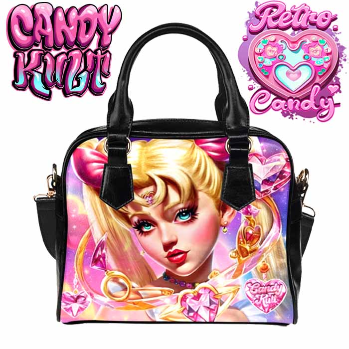 Sailor Scout Retro Candy Classic Crossbody Handbag - Candy Kult - Candy Cult - Candy Kult Land - Wishbone - Boo Kitty - Panku - Frosti - Toxic Kitten - Hex-Heart - Cult Candy - Cake High Heels - [product_vendor}