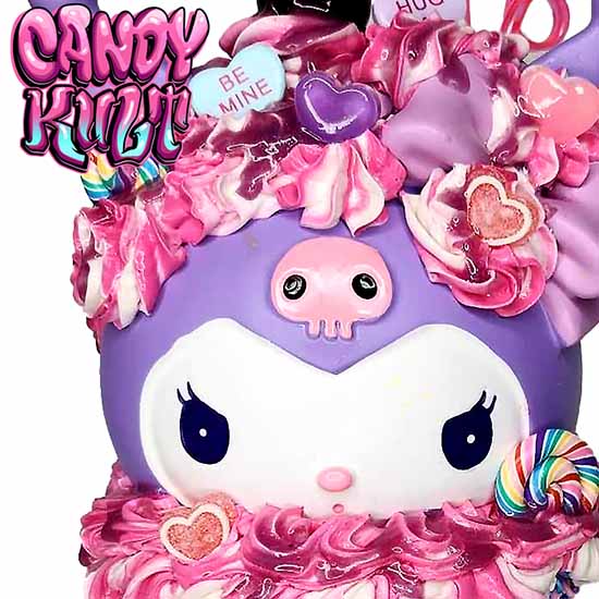 Kuromi Berry Milkshake Sculpture - Candy Kult - Candy Cult - Cult Candy - Cake High Heels - [product_vendor}