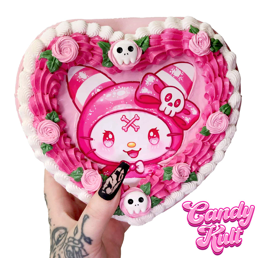 Wishbone Roses Cake Candy Kult Convertible Crossbody Bag / Hand Bag