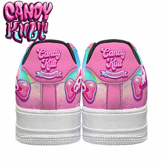 Wishbone Gumball Machine Pink Candy Kult Kicks Women's Sneakers Black - Candy Kult - Candy Cult - Cult Candy - Cake High Heels - [product_vendor}