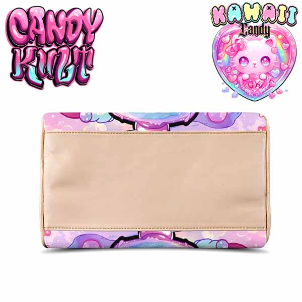 Sundae Kitty Kawaii Candy Beige Boston Crossbody Handbag - Candy Kult - Candy Cult - Cult Candy - Cake High Heels - [product_vendor}