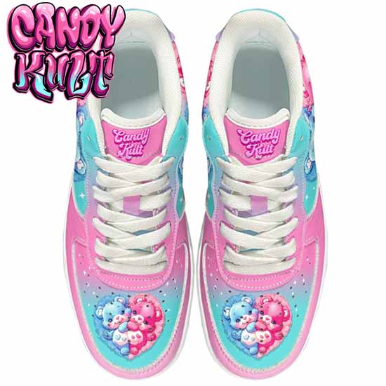 Stuck On You Bears Candy Kult Kicks Women's Sneakers V1 - Candy Kult - Candy Cult - Cult Candy - Cake High Heels - [product_vendor}