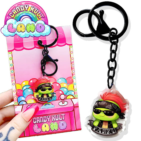 Panku Logo - Candy Kult Land Keychain