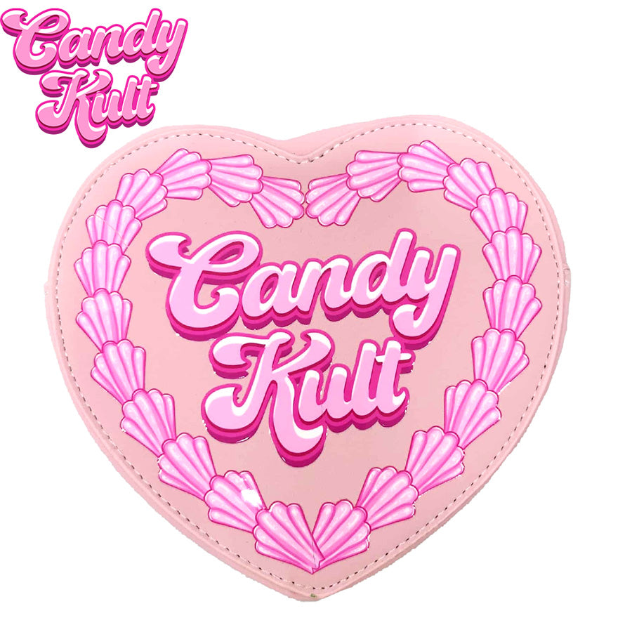 Light Pink Rose Candy Kult Convertible Crossbody Bag / Hand Bag