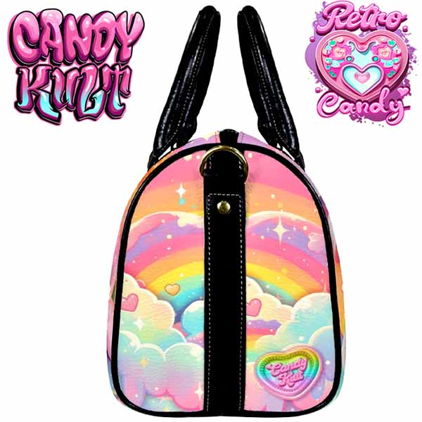 For The Love Of Rainbows Retro Candy Boston Crossbody Handbag - Candy Kult - Candy Cult - Cult Candy - Cake High Heels - [product_vendor}