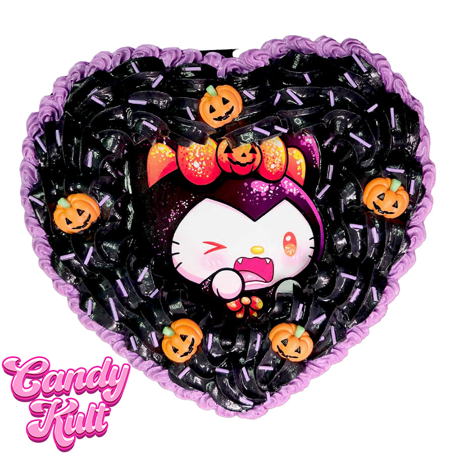 Boo Kitty Pumpkin Cake Candy Kult Convertible Crossbody Bag / Hand Bag