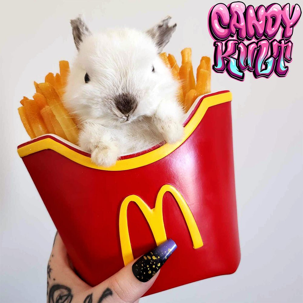 McDonald's Chippie Bunny Candy Kult bunny taxidermy Candy Cult - Candy Kult Land - Wishbone - Boo Kitty - Panku - Frosti - Toxic Kitten - Hex - Heart - Cult Candy - Ca