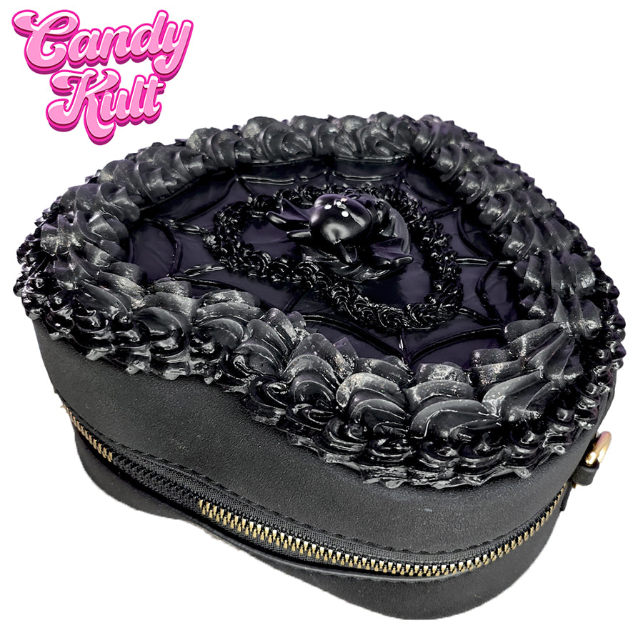 Bat Kitty Black Cake Candy Kult Convertible Crossbody Bag / Hand Bag