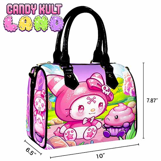 My Friend Frosti Candy Kult Land Boston Crossbody Handbag Candy Kult Bag Crossbody Frosti Candy Cult - Candy Kult Land - Wishbone - Boo Kitty - Panku - Frosti - Toxic Kitten - Hex - Heart - Cult Candy - Ca