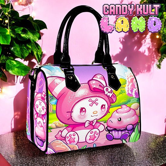 My Friend Frosti Candy Kult Land Boston Crossbody Handbag Candy Kult Bag Crossbody Frosti Candy Cult - Candy Kult Land - Wishbone - Boo Kitty - Panku - Frosti - Toxic Kitten - Hex - Heart - Cult Candy - Ca
