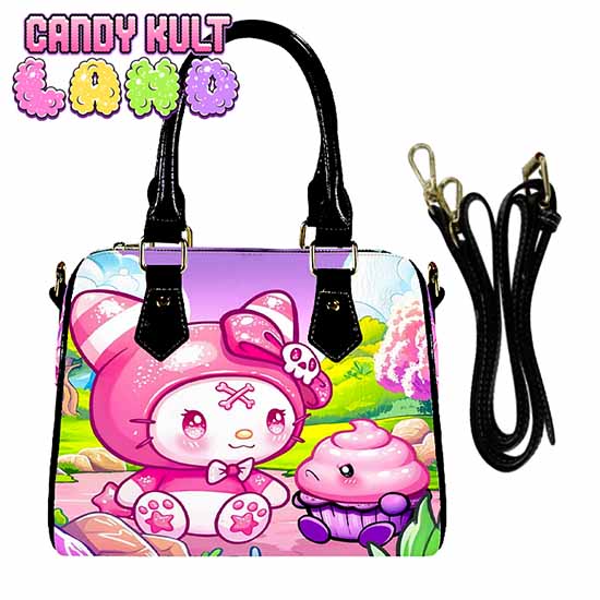 My Friend Frosti Candy Kult Land Boston Crossbody Handbag Candy Kult Bag Crossbody Frosti Candy Cult - Candy Kult Land - Wishbone - Boo Kitty - Panku - Frosti - Toxic Kitten - Hex - Heart - Cult Candy - Ca