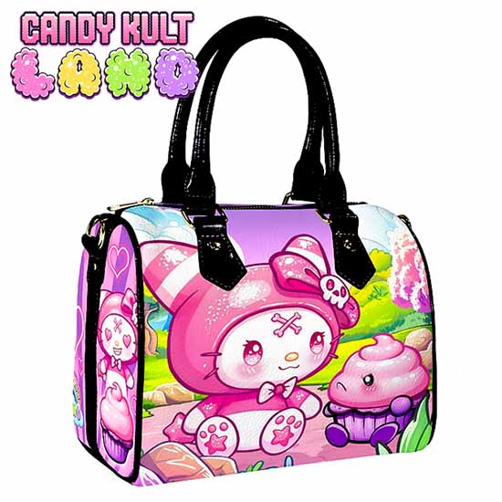 My Friend Frosti Candy Kult Land Boston Crossbody Handbag Candy Kult Bag Crossbody Frosti Candy Cult - Candy Kult Land - Wishbone - Boo Kitty - Panku - Frosti - Toxic Kitten - Hex - Heart - Cult Candy - Ca