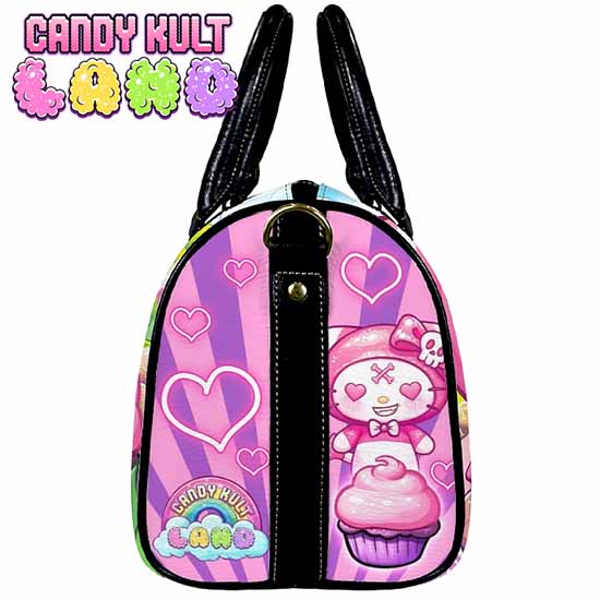 My Friend Frosti Candy Kult Land Boston Crossbody Handbag Candy Kult Bag Crossbody Frosti Candy Cult - Candy Kult Land - Wishbone - Boo Kitty - Panku - Frosti - Toxic Kitten - Hex - Heart - Cult Candy - Ca