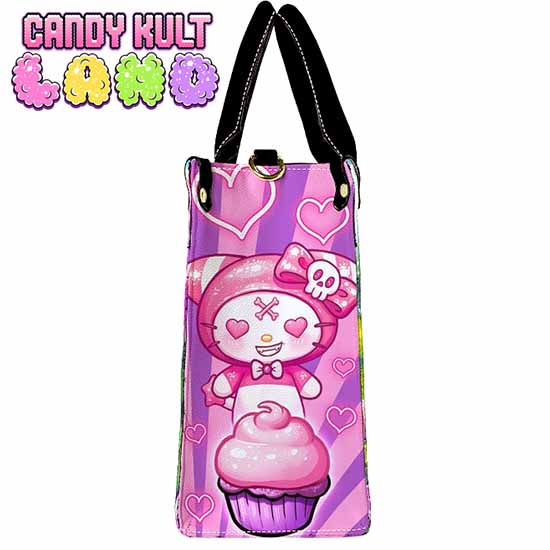 My Friend Frosti Candy Kult Land PU Leather Crossbody Handbag Candy Kult Bag Crossbody Frosti Candy Cult - Candy Kult Land - Wishbone - Boo Kitty - Panku - Frosti - Toxic Kitten - Hex - Heart - Cult Candy - Ca