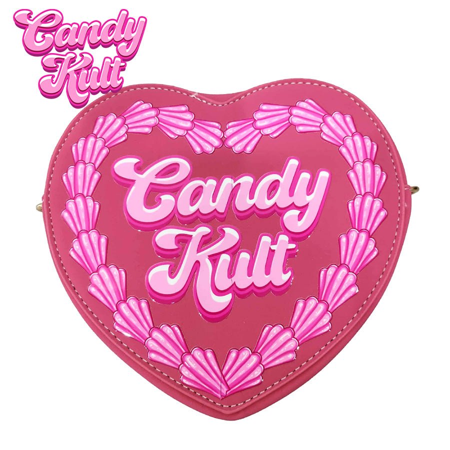 Pink Pearl Cake Candy Kult Convertible Crossbody Bag / Hand Bag Candy Kult Bag Crossbody Candy Cult - Candy Kult Land - Wishbone - Boo Kitty - Panku - Frosti - Toxic Kitten - Hex - Heart - Cult Candy - Ca
