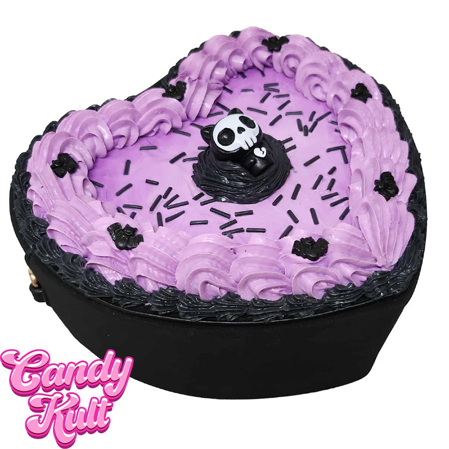 Skull Cat Cake Candy Kult Convertible Crossbody Bag / Hand Bag Candy Kult Bag Crossbody spooky Candy Cult - Candy Kult Land - Wishbone - Boo Kitty - Panku - Frosti - Toxic Kitten - Hex - Heart - Cult Candy - Ca
