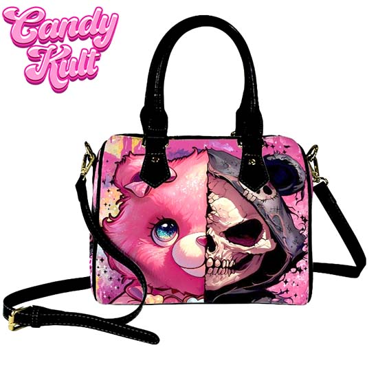 Split Personality Bear Fright Candy Boston Crossbody Handbag Candy Kult Bag care bears Crossbody Candy Cult - Candy Kult Land - Wishbone - Boo Kitty - Panku - Frosti - Toxic Kitten - Hex - Heart - Cult Candy - Ca