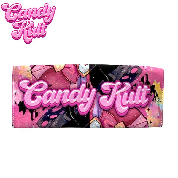 Split Personality Bear Fright Candy PU Leather Crossbody Handbag Candy Kult Bag care bears Crossbody Candy Cult - Candy Kult Land - Wishbone - Boo Kitty - Panku - Frosti - Toxic Kitten - Hex - Heart - Cult Candy - Ca