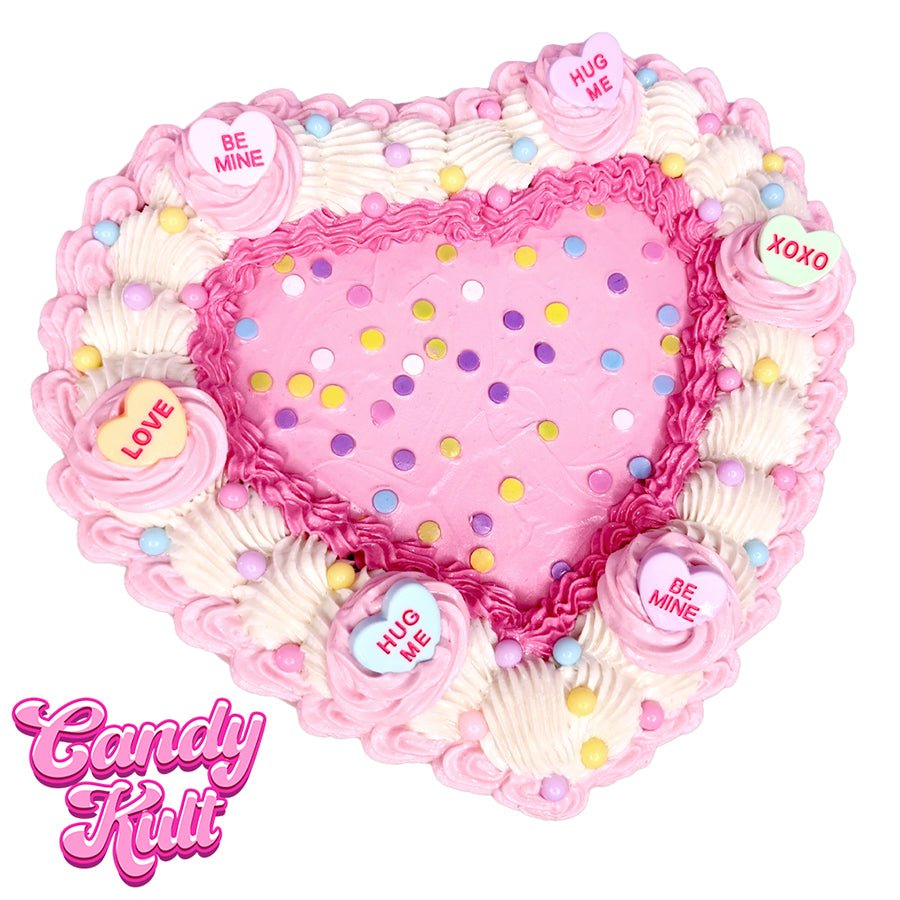 Sweethearts Candy Pastel Cake Candy Kult Convertible Crossbody Bag / Hand Bag Candy Kult Bag Crossbody Candy Cult - Candy Kult Land - Wishbone - Boo Kitty - Panku - Frosti - Toxic Kitten - Hex - Heart - Cult Candy - Ca