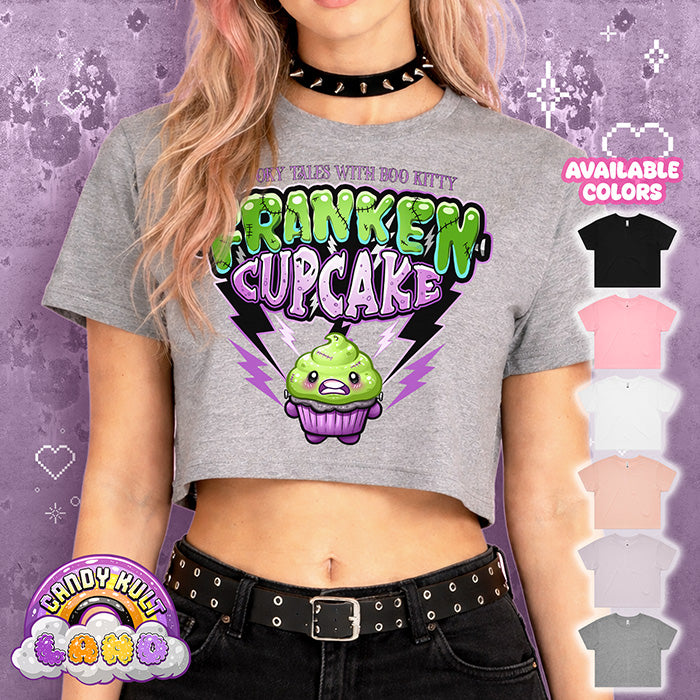 Franken Cupcake Frosti Premium Crop Tee
