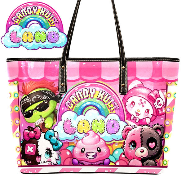 Claw Machine Arcade Candy Kult Land Large Tote Bag
