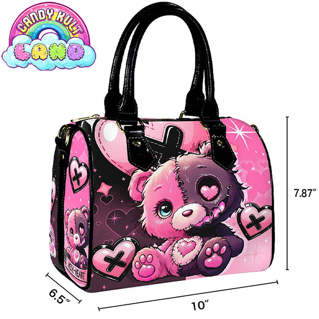 Hex-heart Candy Kult Land Boston Crossbody Handbag