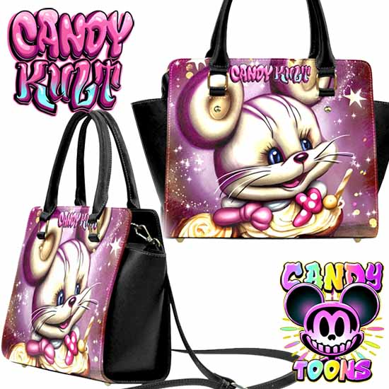 It Started With A Mouse Candy Toons Crossbody Handbag - Candy Kult - Candy Cult - Candy Kult Land - Wishbone - Boo Kitty - Panku - Frosti - Toxic Kitten - Hex-Heart - Cult Candy - Cake High Heels - [product_vendor}