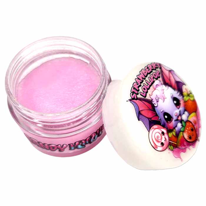 Strawberry Lollipop Candy Kult Sugar Lip Scrub - Candy Kult - Candy Cult - Candy Kult Land - Wishbone - Boo Kitty - Panku - Frosti - Toxic Kitten - Hex-Heart - Cult Candy - Cake High Heels - [product_vendor}
