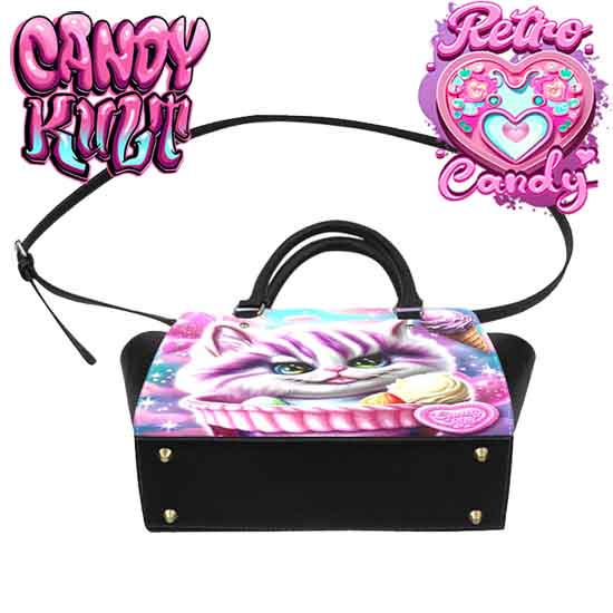 Cheshire Cat Ice Cream Dream Retro Candy Crossbody Handbag - Candy Kult - Candy Cult - Candy Kult Land - Wishbone - Boo Kitty - Panku - Frosti - Toxic Kitten - Hex-Heart - Cult Candy - Cake High Heels - [product_vendor}