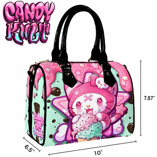 Wishbone Mint Ice Cream Kawaii Candy Boston Crossbody Handbag - Candy Kult - Candy Cult - Cult Candy - Cake High Heels - [product_vendor}