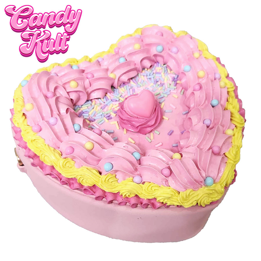 Pink Sugar Cake Candy Kult Convertible Crossbody Bag / Hand Bag