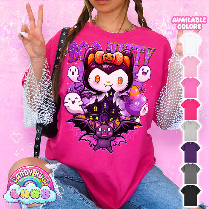 Boo Kitty Origins - Candy Kult Land Graphic Tee