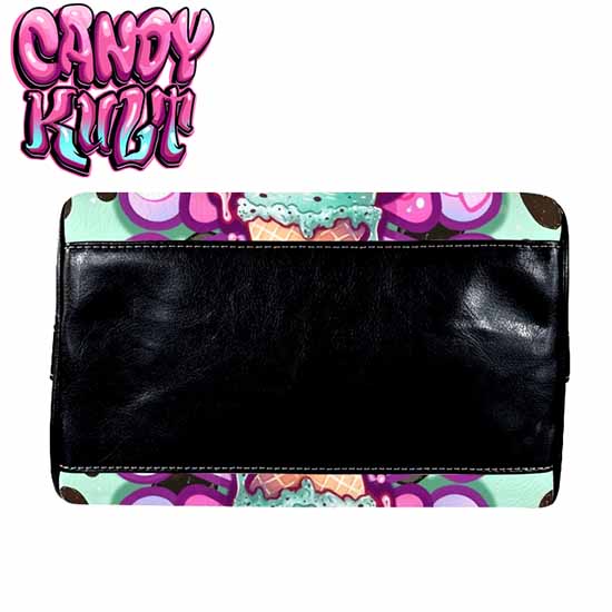 Wishbone Mint Ice Cream Kawaii Candy Boston Crossbody Handbag - Candy Kult - Candy Cult - Cult Candy - Cake High Heels - [product_vendor}