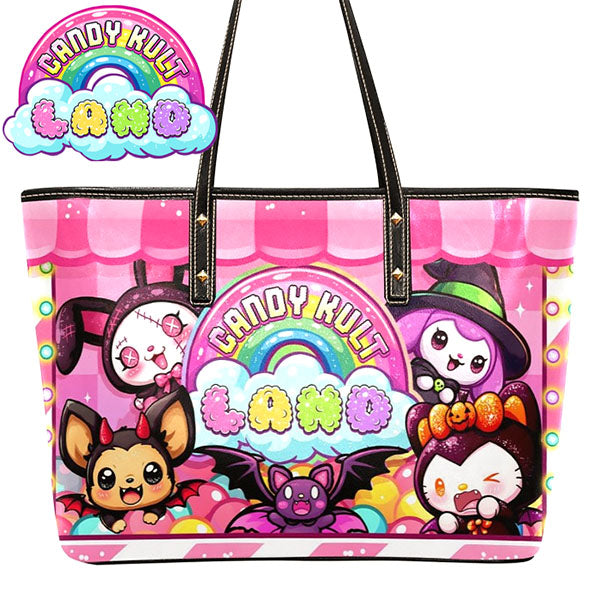 Claw Machine Arcade Candy Kult Land Large Tote Bag