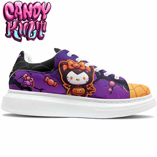 Boo Kitty Orange Candy Kult Men's Pulse - Candy Kult - Candy Cult - Cult Candy - Cake High Heels - [product_vendor}