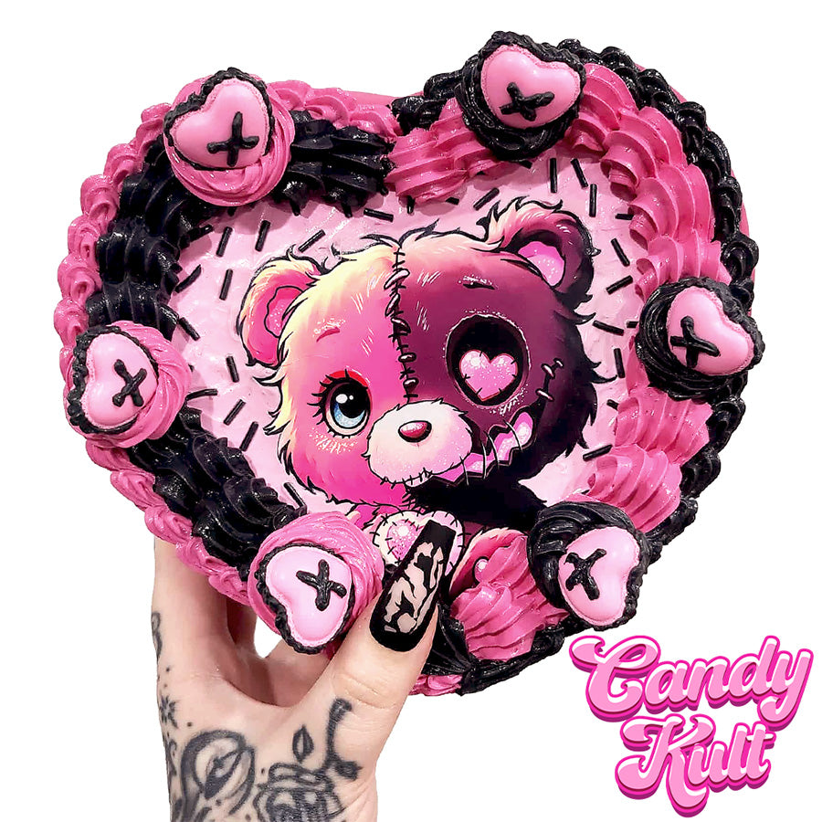 Hex-Heart Cake Candy Kult Convertible Crossbody Bag / Hand Bag