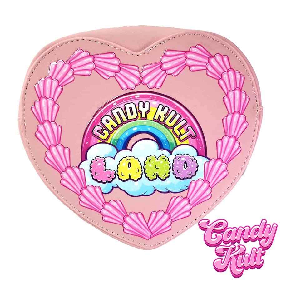 Wishbone Heart Candy Cake Candy Kult Convertible Crossbody Bag / Hand Bag Candy Kult Bag candy kult land ck land Candy Cult - Candy Kult Land - Wishbone - Boo Kitty - Panku - Frosti - Toxic Kitten - Hex - Heart - Cult Candy - Ca