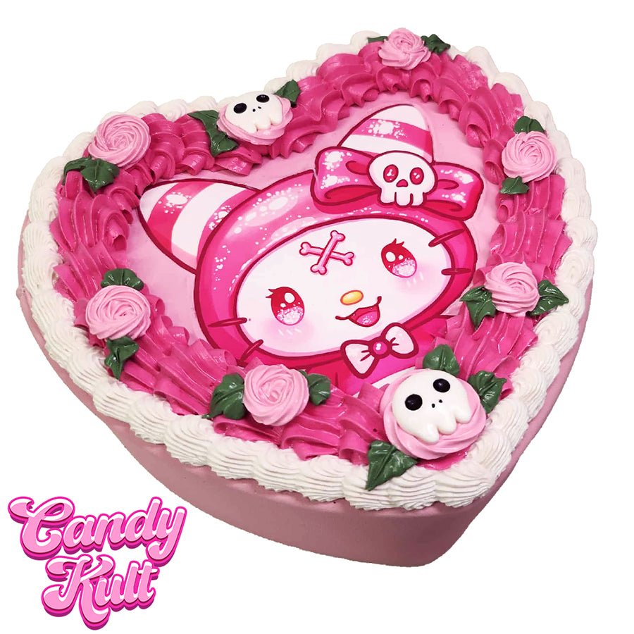 Wishbone Roses Cake Candy Kult Convertible Crossbody Bag / Hand Bag Candy Kult Bag candy kult land ck land Candy Cult - Candy Kult Land - Wishbone - Boo Kitty - Panku - Frosti - Toxic Kitten - Hex - Heart - Cult Candy - Ca