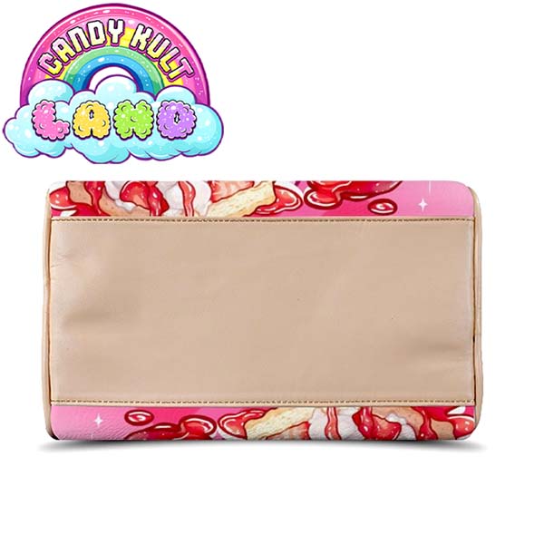 Wishbone Strawberry Shortcake Candy Kult Land Beige Boston Crossbody Handbag Candy Kult Bag candy kult land ck land Candy Cult - Candy Kult Land - Wishbone - Boo Kitty - Panku - Frosti - Toxic Kitten - Hex - Heart - Cult Candy - Ca