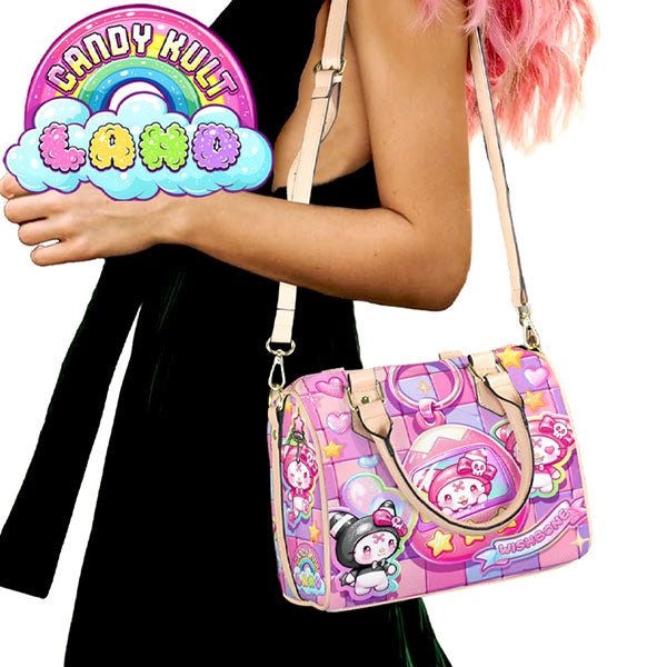 Wishbone Tamagotchi Sticker Wall Candy Kult Land Beige Boston Crossbody Handbag Candy Kult Bag candy kult land ck land Candy Cult - Candy Kult Land - Wishbone - Boo Kitty - Panku - Frosti - Toxic Kitten - Hex - Heart - Cult Candy - Ca