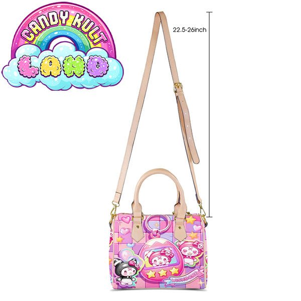Wishbone Tamagotchi Sticker Wall Candy Kult Land Beige Boston Crossbody Handbag Candy Kult Bag candy kult land ck land Candy Cult - Candy Kult Land - Wishbone - Boo Kitty - Panku - Frosti - Toxic Kitten - Hex - Heart - Cult Candy - Ca