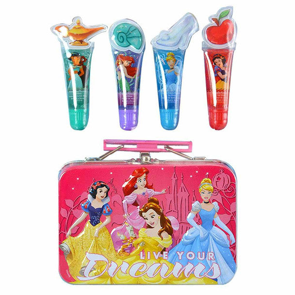 Disney Lip Gloss Tin Cosmetic Set