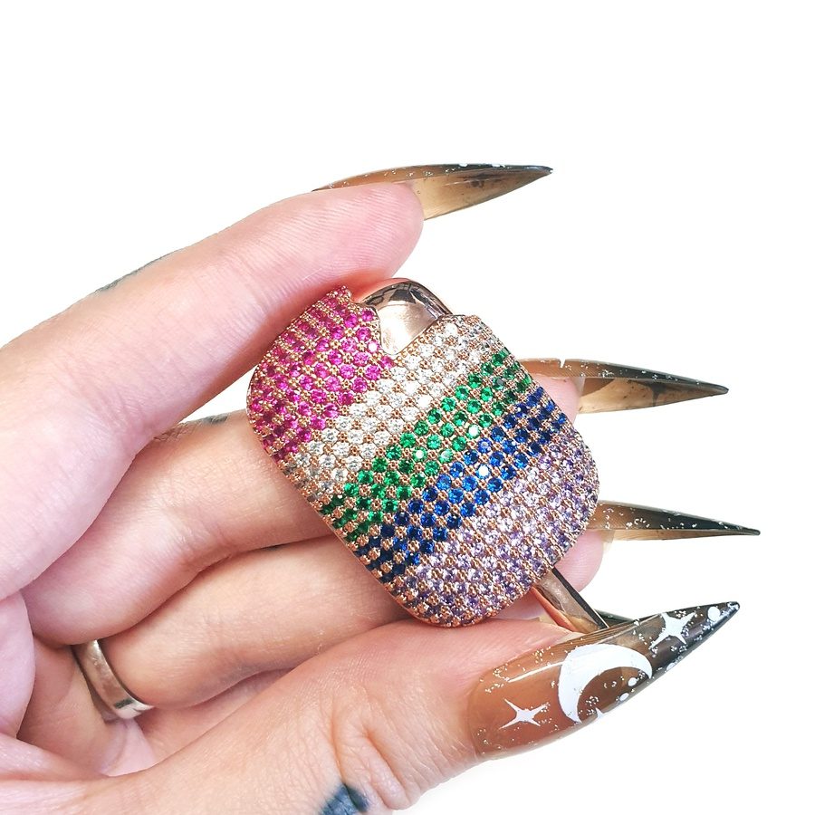 Popsicle 18K Rose Gold Necklace - Candy Kult - Candy Cult - Candy Kult Land - Wishbone - Boo Kitty - Panku - Frosti - Toxic Kitten - Hex-Heart - Cult Candy - Cake High Heels - [product_vendor}