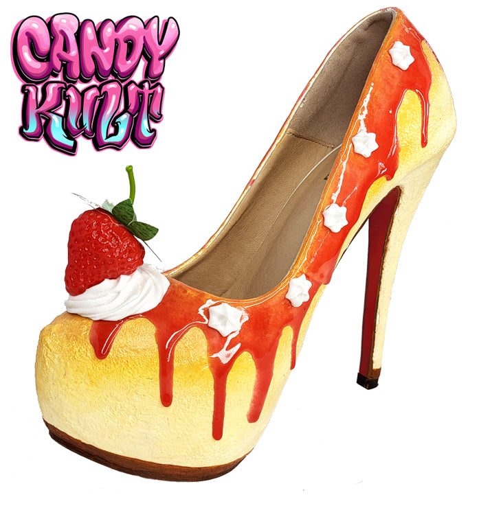 New York Cheesecake High Heel Shoes - Candy Kult - Candy Cult - Candy Kult Land - Wishbone - Boo Kitty - Panku - Frosti - Toxic Kitten - Hex-Heart - Cult Candy - Cake High Heels - [product_vendor}