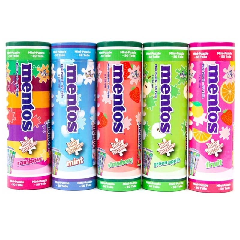 Mentos Strawberry 50pc Mini Puzzle - Candy Kult - Candy Cult - Candy Kult Land - Wishbone - Boo Kitty - Panku - Frosti - Toxic Kitten - Hex-Heart - Cult Candy - Cake High Heels - [product_vendor}