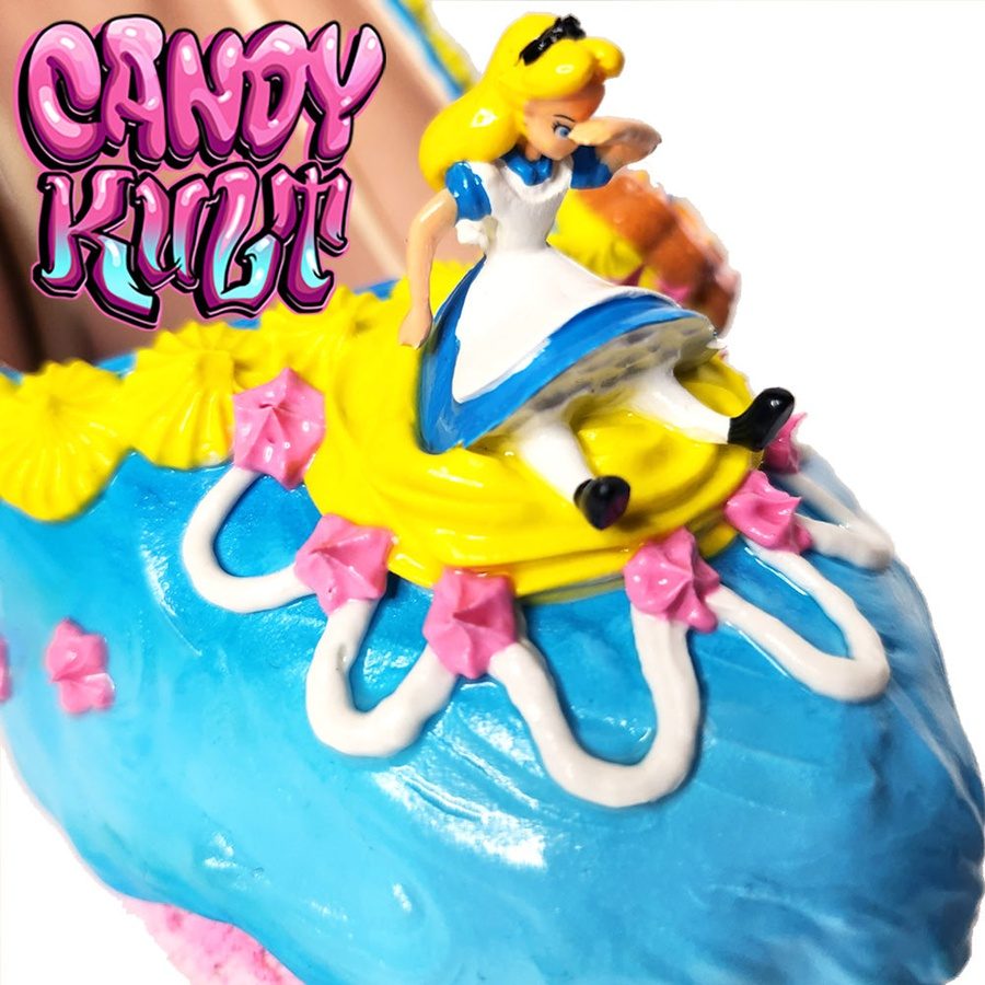 Mad Tea Party Cake High Heel Shoes - Candy Kult - Candy Cult - Candy Kult Land - Wishbone - Boo Kitty - Panku - Frosti - Toxic Kitten - Hex-Heart - Cult Candy - Cake High Heels - [product_vendor}